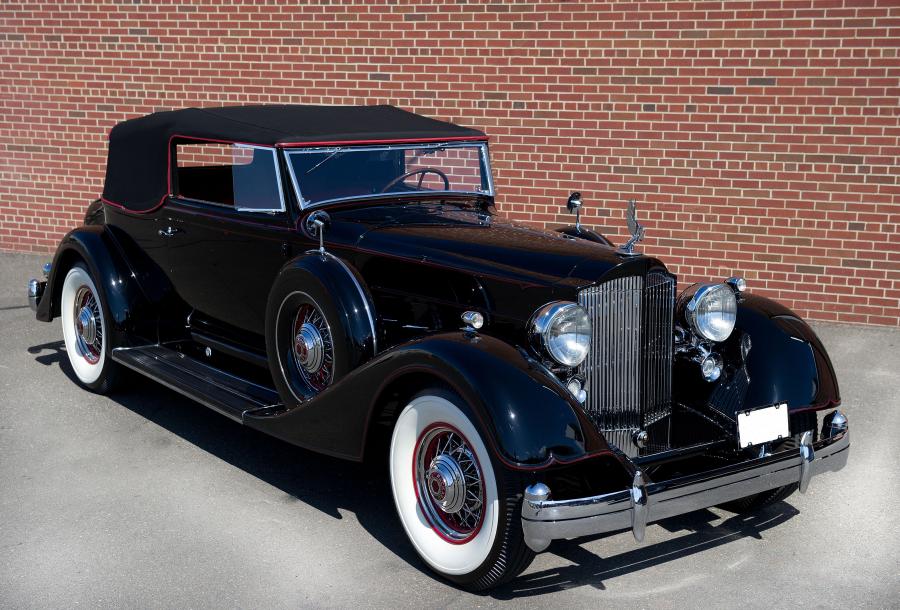  Packard Twelve Convertible Victoria by Dietrich 1934 года  (фото 23 из 39)